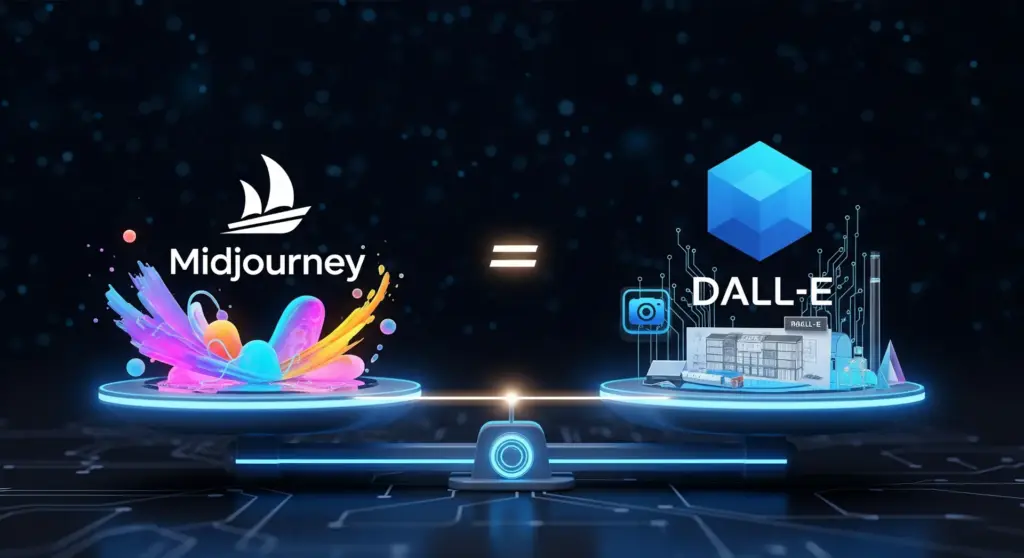 Midjourney vs. DALL-E: ¿Qué Generador de Imágenes de IA es Mejor para Diseñadores?