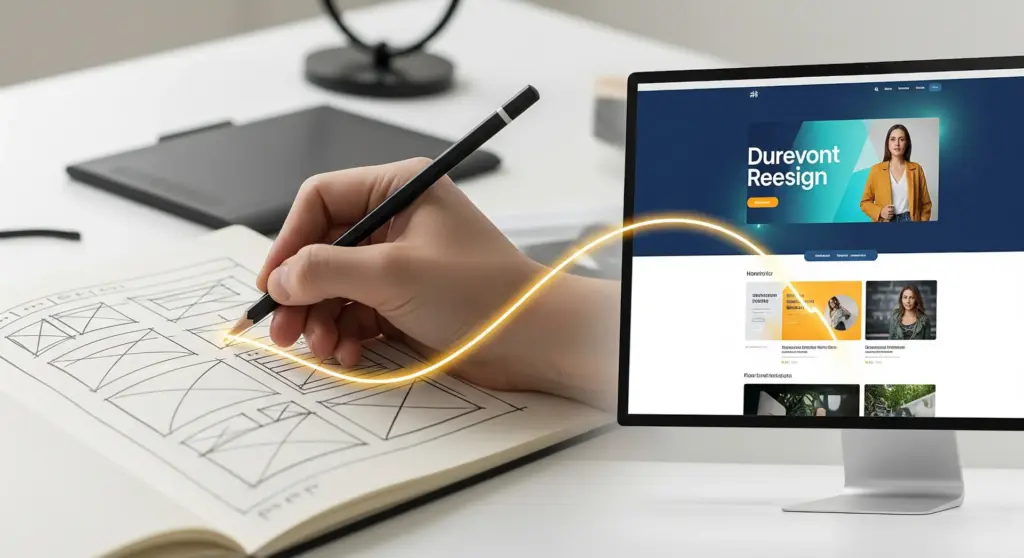 Del Boceto a la Pantalla: El Proceso Creativo en el Diseño de una Web