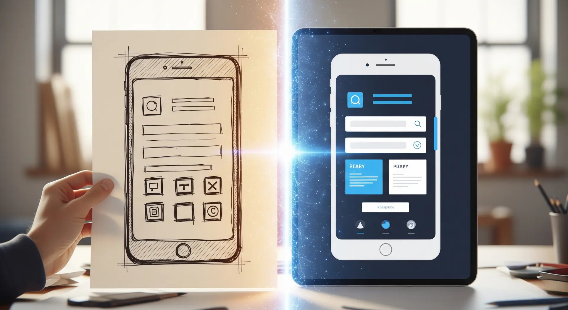 Uizard: Del Boceto al Prototipo