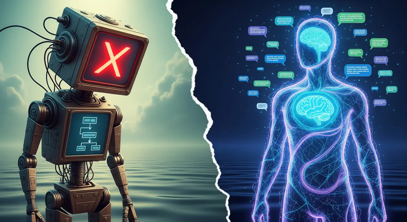 De los Chatbots Basados en Reglas a los LLMs
