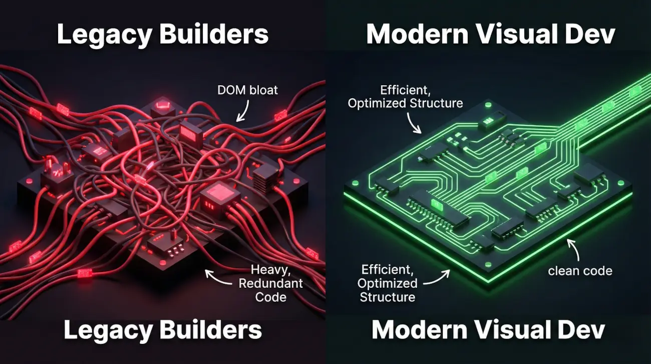 La batalla por el rendimiento de los editores visuales