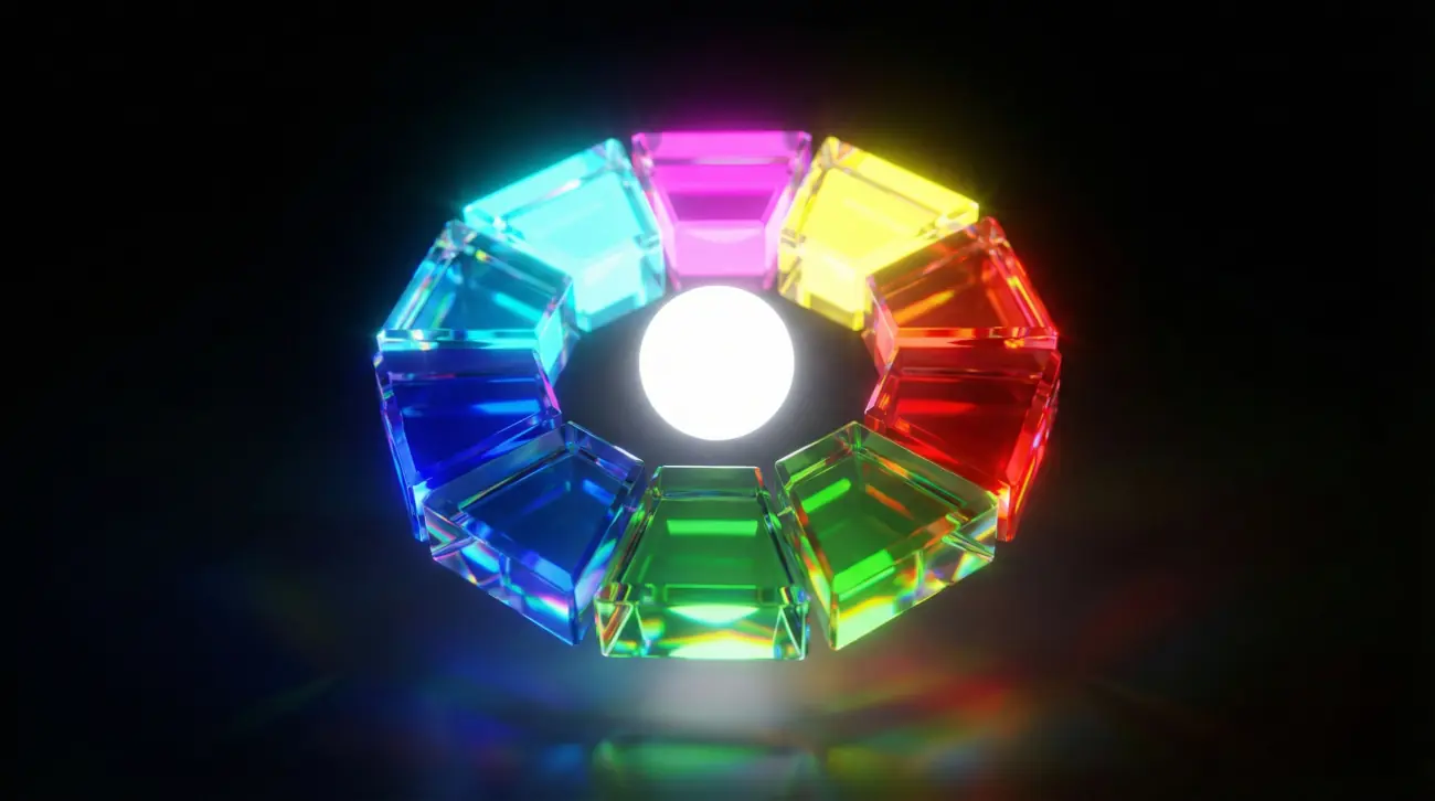 Rueda cromática tridimensional