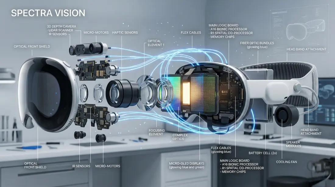 Computación Espacial: Hardware y Sensores